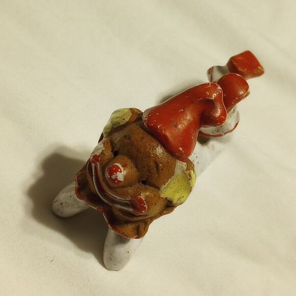 Vintage Set of Six Napcoware Clay Clown Figurines - Picture 2 of 16